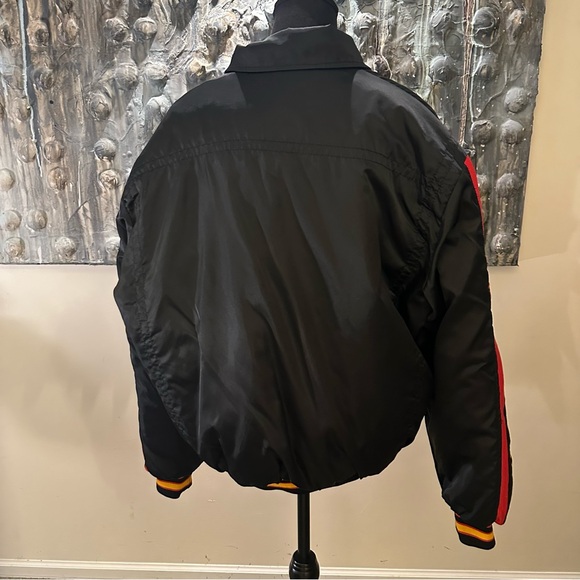 Vintage R. Angus Black Bomber Jacket men’s XL - Picture 10 of 16